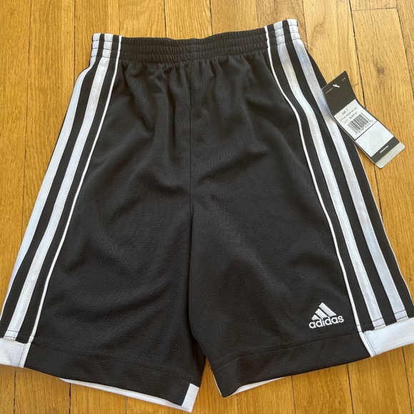 adidas Other - Adidas Boys Black Shorts Size 7 NWT